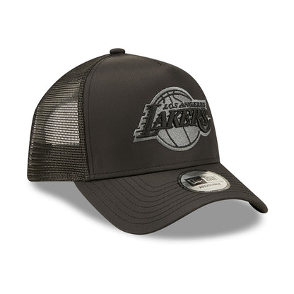 Casquette Trucker A-Frame 9FORTY NBA Tonal Black L.A. Lakers noir NEW ERA