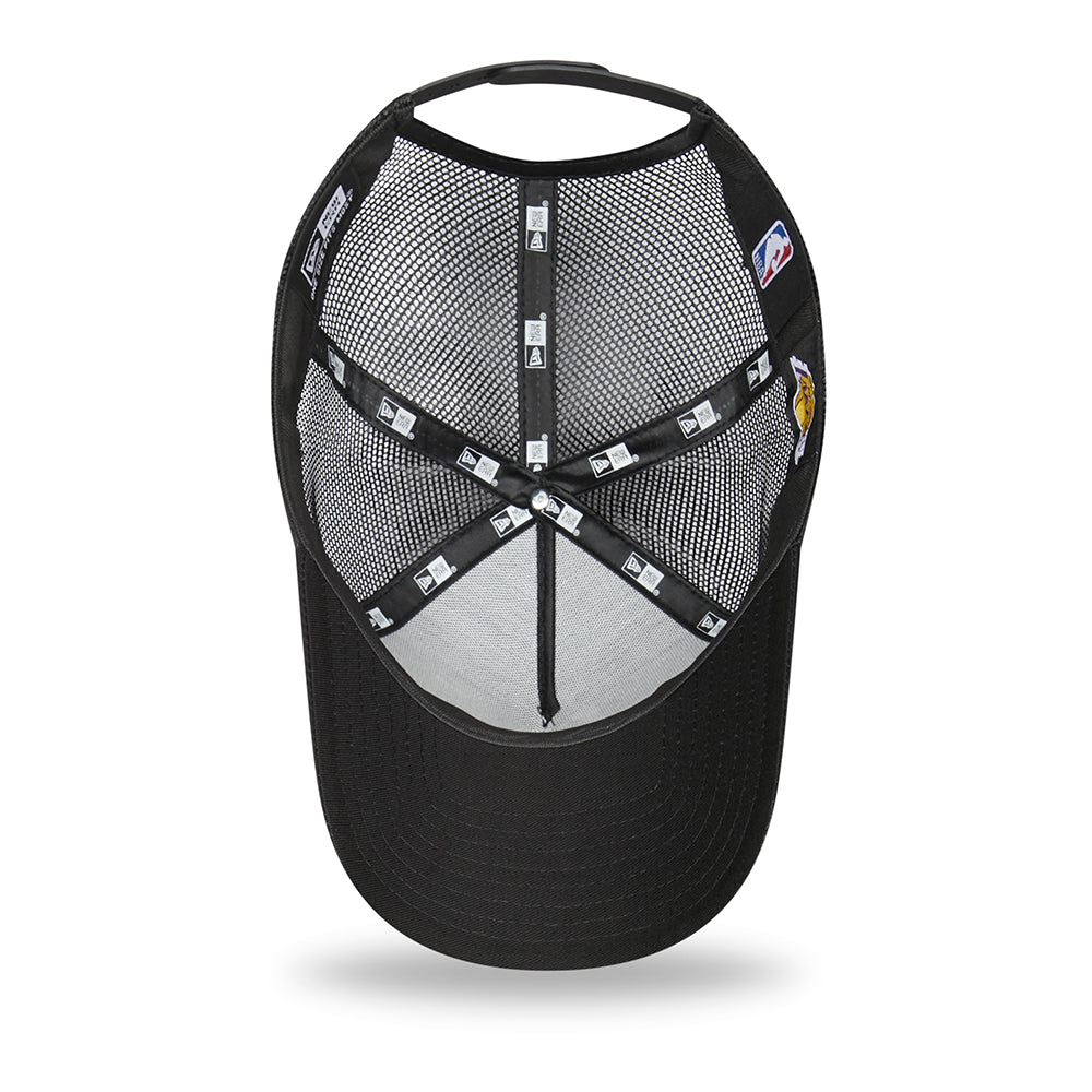 Casquette Trucker A-Frame 9FORTY NBA Tonal Black L.A. Lakers noir NEW ERA