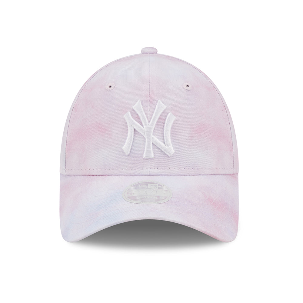 Casquette Femme 9FORTY MLB Pastel Tie Dye New York Yankees lavande-blanc NEW ERA