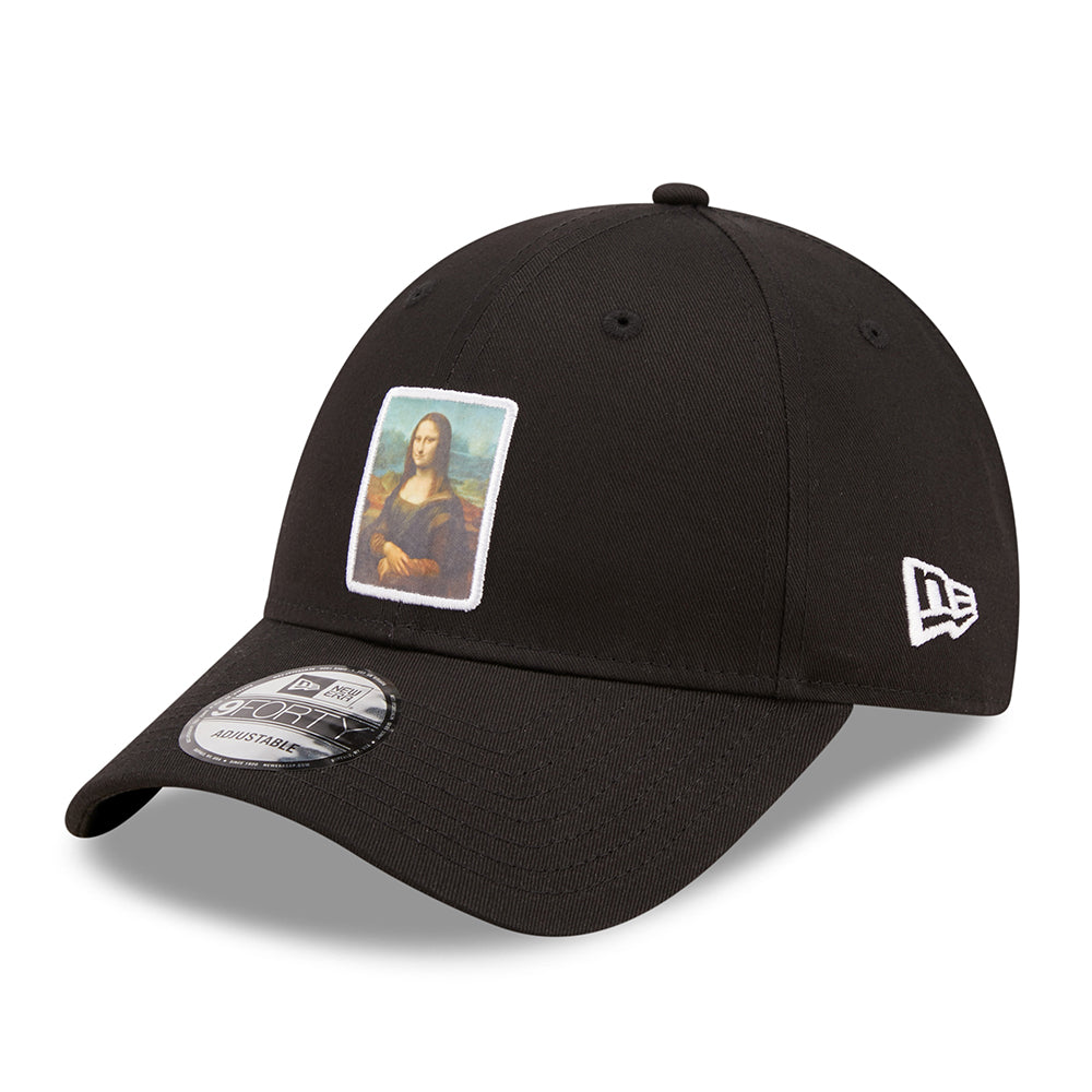 Casquette 9FORTY Le Louvre Patch Mona Lisa noir NEW ERA