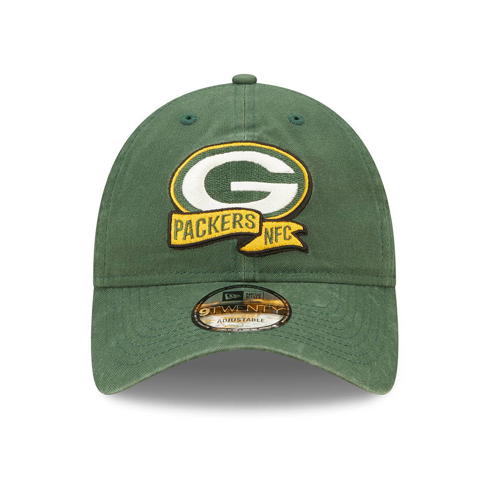 Casquette 9TWENTY NFL Sideline On Field Green Bay Packers vert NEW ERA