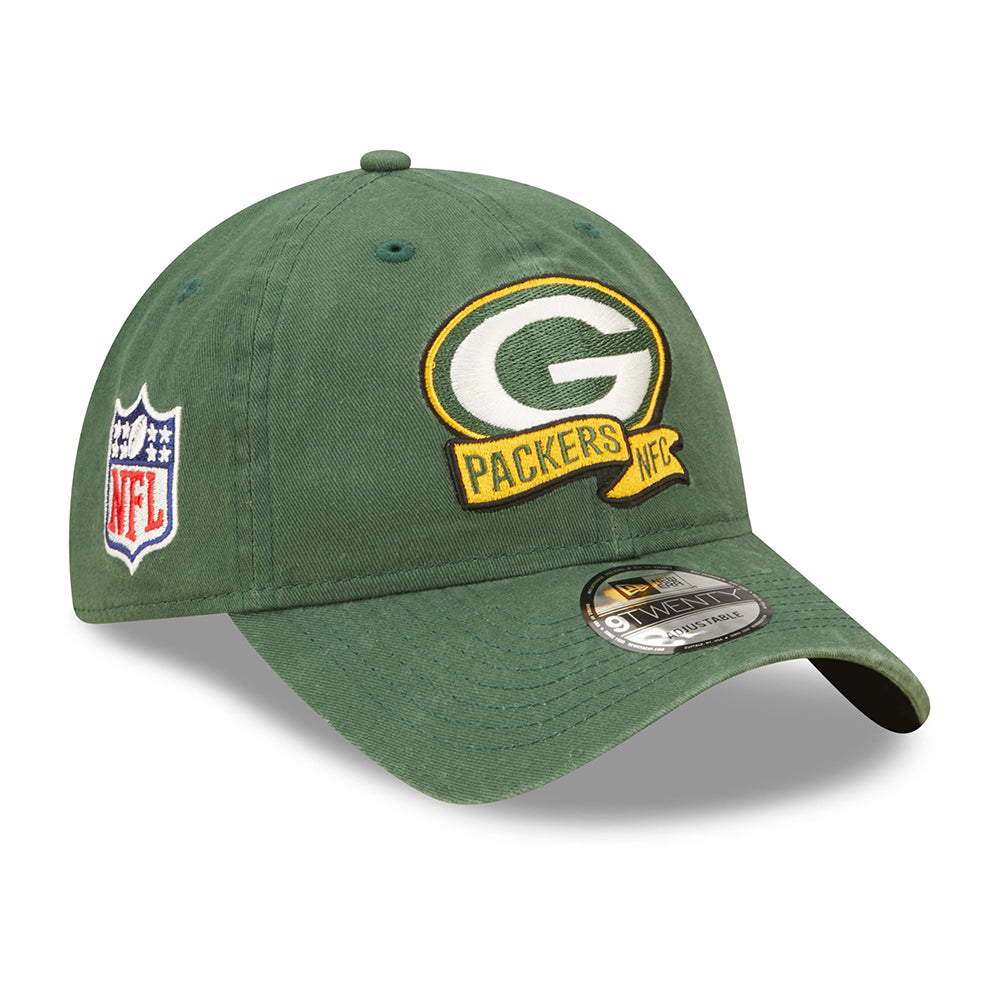 Casquette 9TWENTY NFL Sideline On Field Green Bay Packers vert NEW ERA