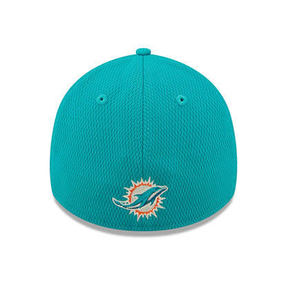 Casquette 39THIRTY NFL Sideline On Field Miami Dolphins bleu sarcelle NEW ERA