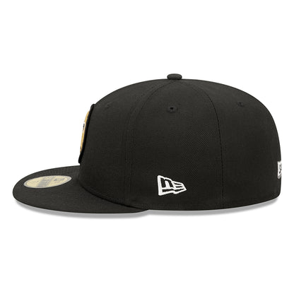 Casquette 59FIFTY NFL Sideline Historic New Orleans Saints noir NEW ERA