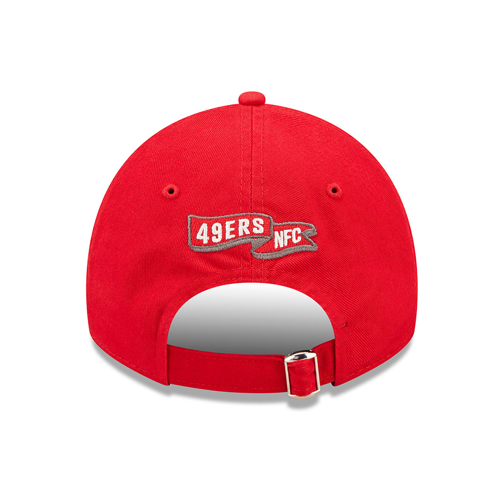 Casquette 9TWENTY NFL Sideline Historic San Francisco 49ers rouge NEW ERA