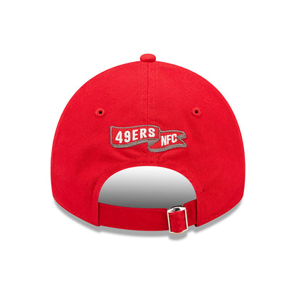 Casquette 9TWENTY NFL Sideline Historic San Francisco 49ers rouge NEW ERA