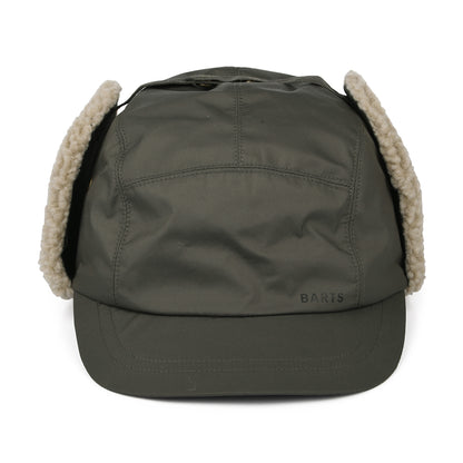 Casquette 5 Panel Avec Protège-Oreilles Boise vert militaire BARTS