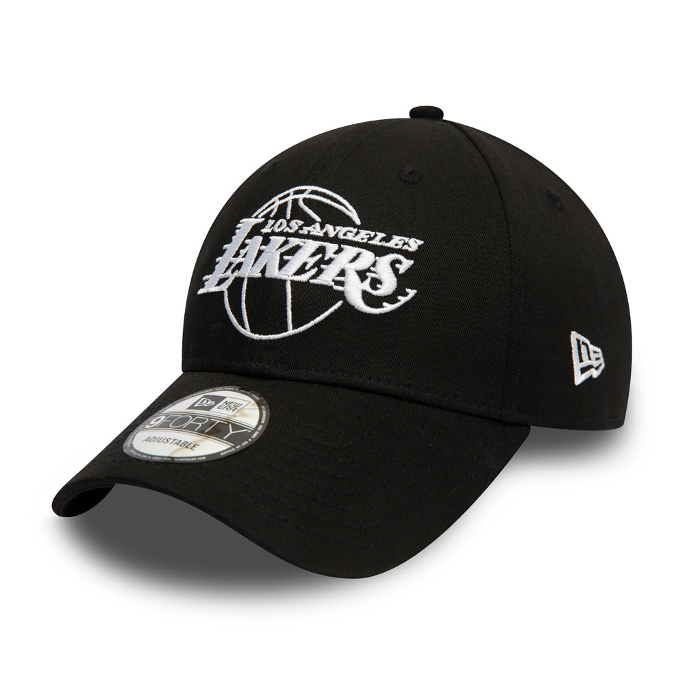 Casquette 9FORTY NBA League Essential L.A. Lakers noir-blanc NEW ERA