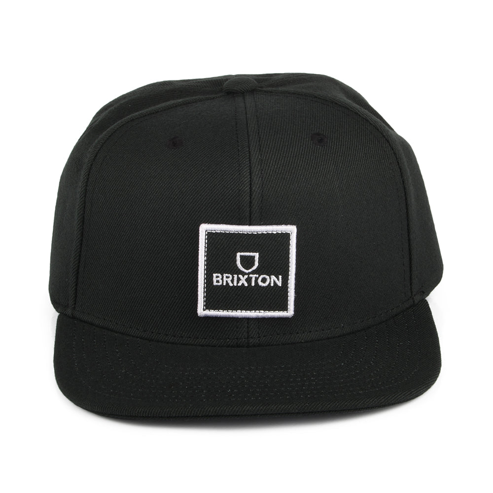 Casquette Snapback Alpha Square NetPlus MP noir BRIXTON