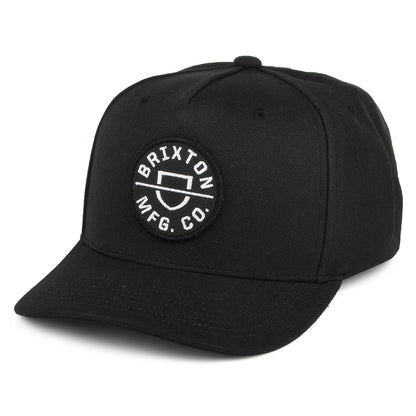 Casquette Snapback Crest C NetPlus MP noir BRIXTON