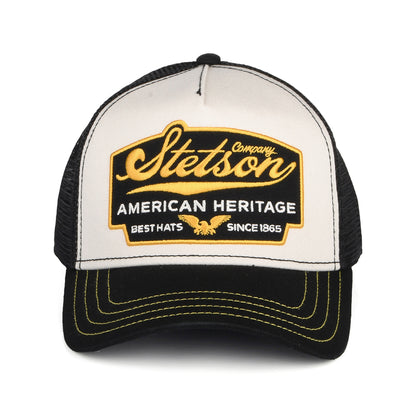 Casquette Trucker American Heritage noir STETSON