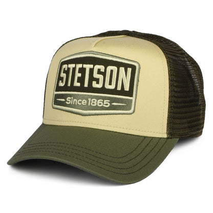 Casquette Trucker Gasoline olive STETSON