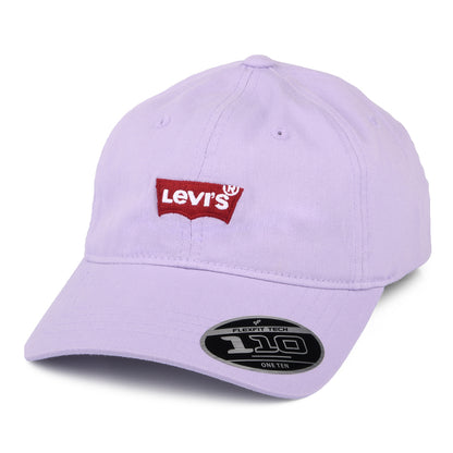 Casquette Femme Flexfit avec Étiquette Vierge Mid Batwing violet clair LEVI'S