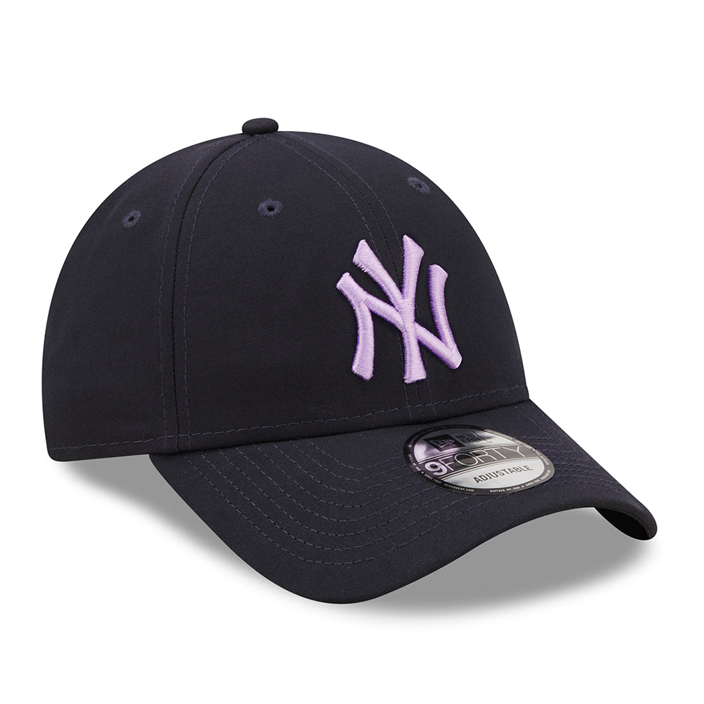 Casquette 9FORTY MLB Repreve New York Yankees bleu marine-violet NEW ERA
