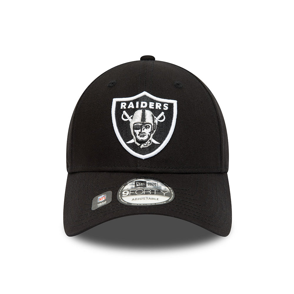 Casquette 9FORTY NFL Team Side Patch Las Vegas Raiders noir NEW ERA