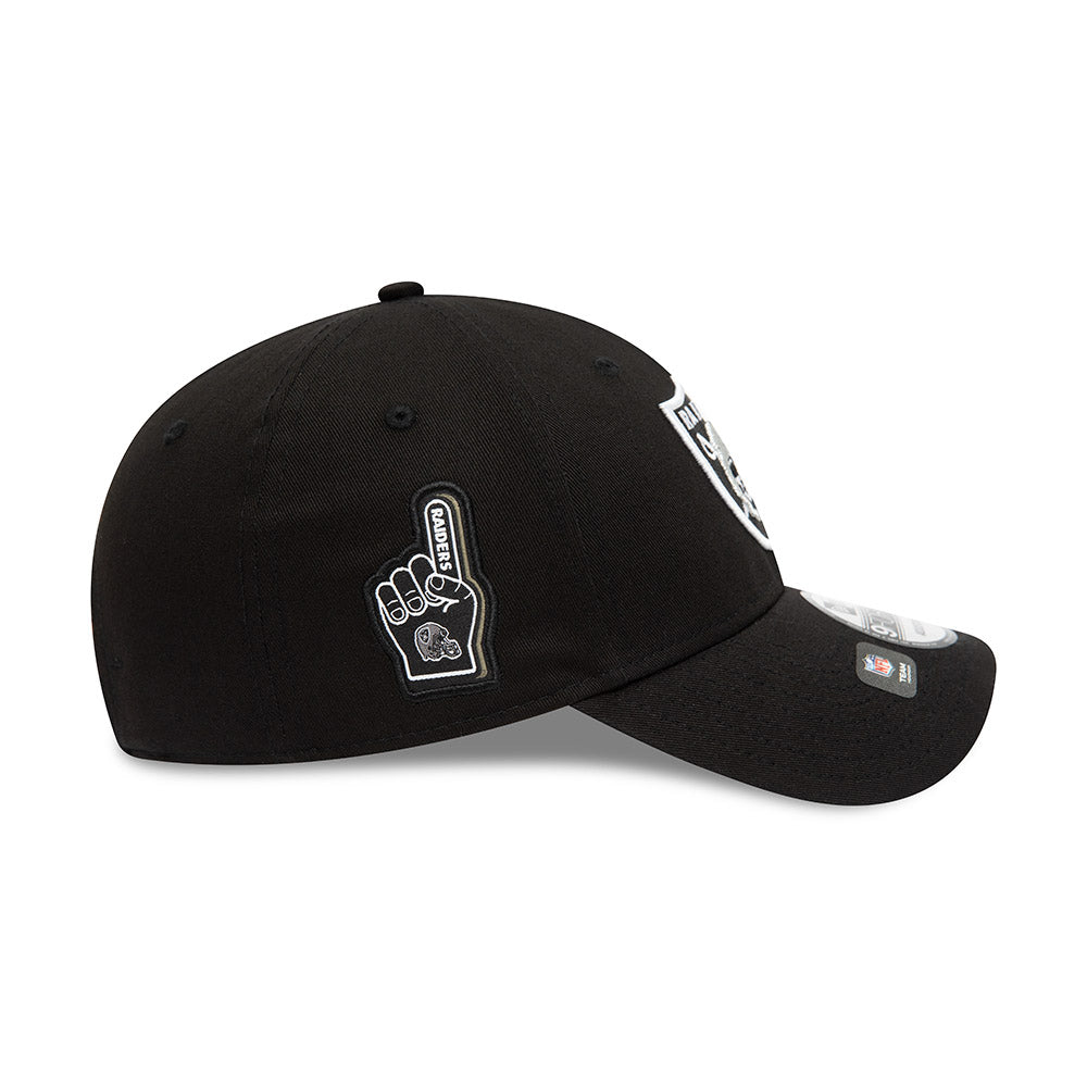 Casquette 9FORTY NFL Team Side Patch Las Vegas Raiders noir NEW ERA
