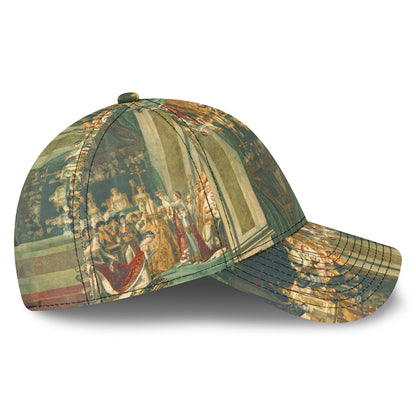 Casquette 9FORTY Le Louvre AOP Le Sacre de Napoléon multicolore NEW ERA