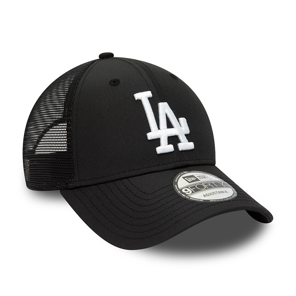 Casquette Trucker 9FORTY MLB Home Field L.A. Dodgers noir-blanc NEW ERA
