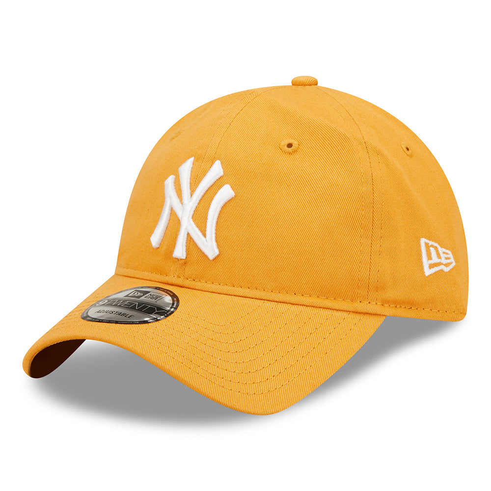 Casquette 9TWENTY MLB League Essential New York Yankees moutarde-blanc NEW ERA