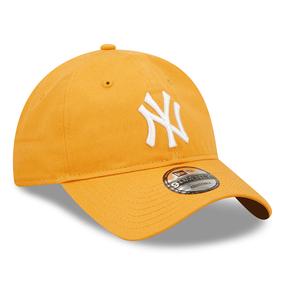 Casquette 9TWENTY MLB League Essential New York Yankees moutarde-blanc NEW ERA