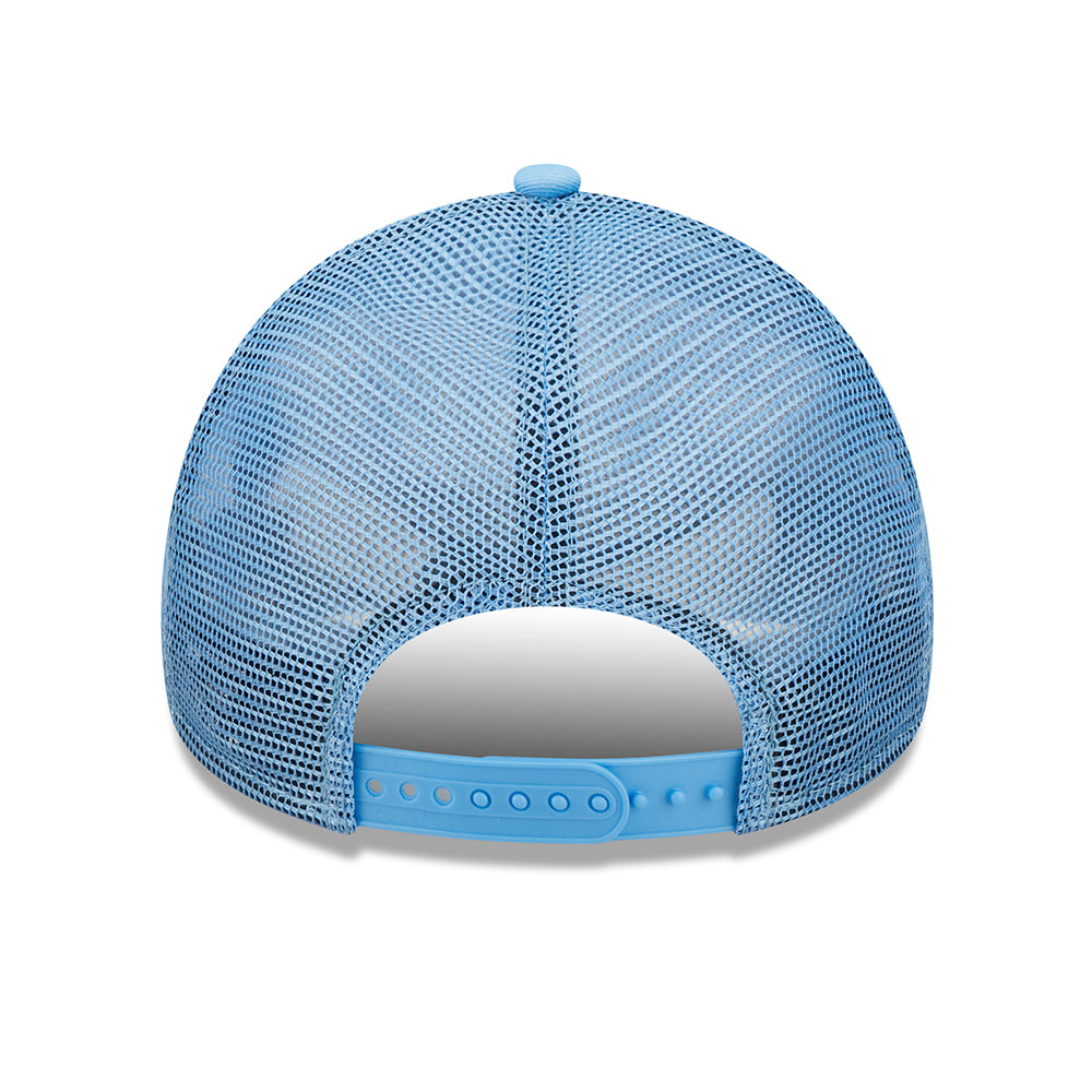 Casquette Trucker A-Frame 9FORTY MLB Tonal Mesh L.A. Dodgers bleu ciel NEW ERA