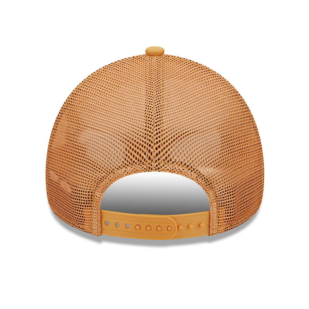 Casquette Trucker A-Frame 9FORTY MLB Tonal Mesh New York Yankees orange NEW ERA