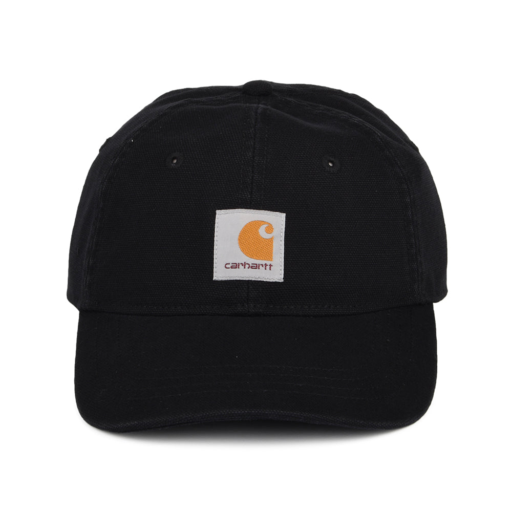 Casquette Snapback en Toile de Coton Délavée Dunes noir CARHARTT WIP