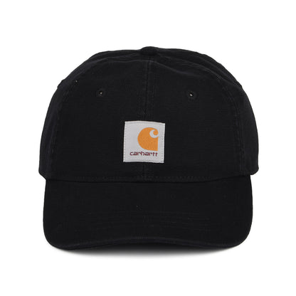 Casquette Snapback en Toile de Coton Délavée Dunes noir CARHARTT WIP