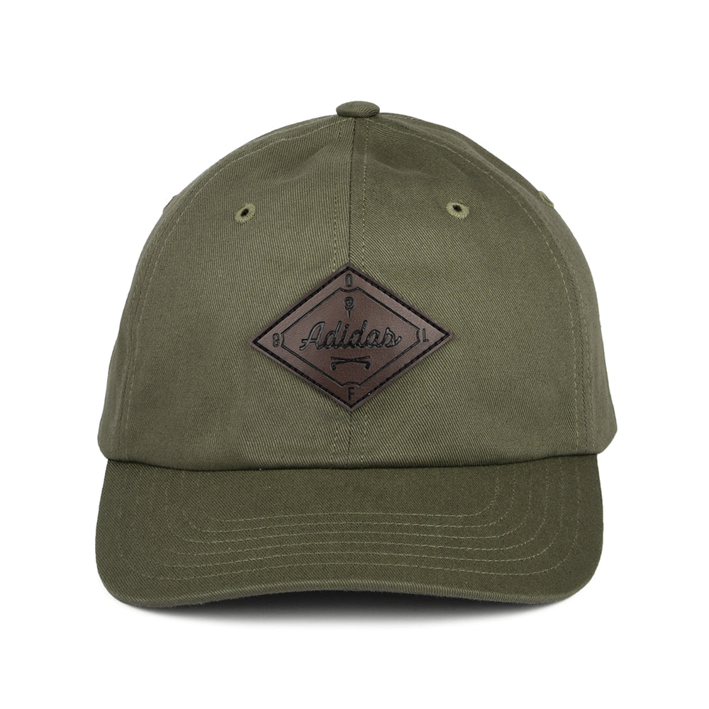 Casquette Snapback en Coton Sergé Clubhouse olive ADIDAS