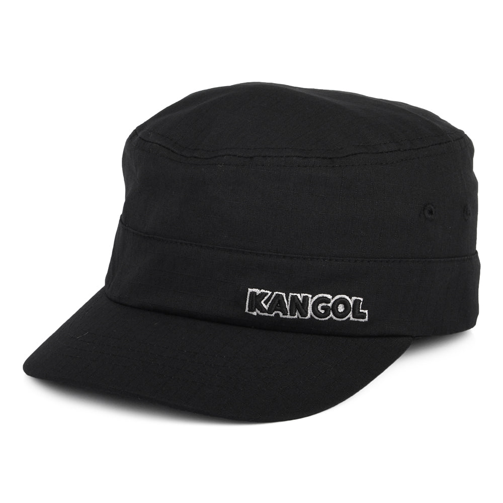 Casquette Militaire Ripstop Flexfit noir KANGOL