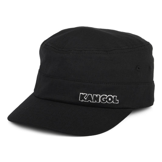 Casquette Militaire Ripstop Flexfit noir KANGOL