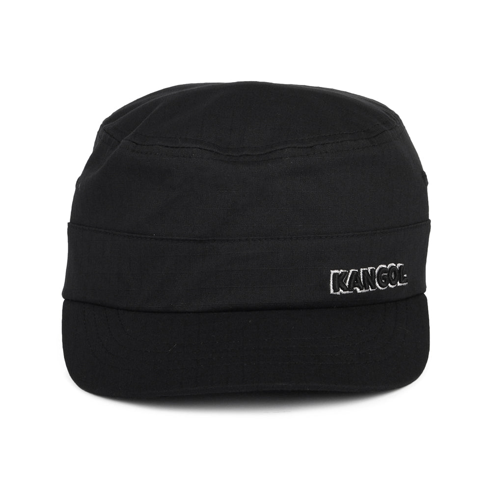 Casquette Militaire Ripstop Flexfit noir KANGOL