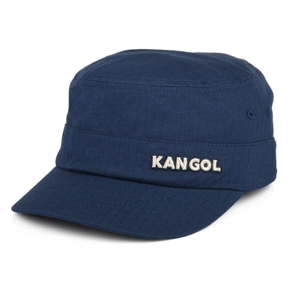 Casquette Militaire Ripstop Flexfit bleu marine KANGOL