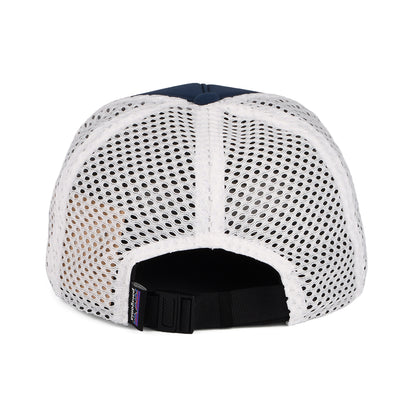 Casquette Trucker Recyclée Lost And Found Duckbill Shorty bleu-blanc PATAGONIA