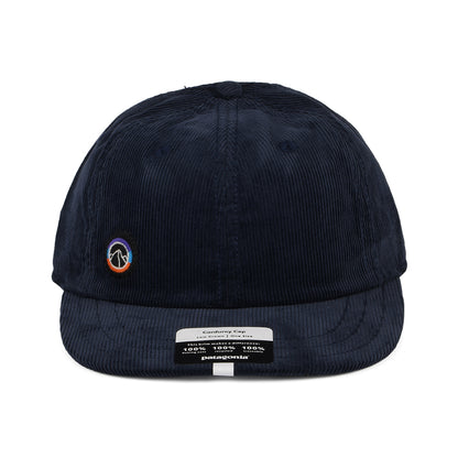 Casquette Snapback en Velours Côtelé Fitz Roy Icon bleu marine PATAGONIA