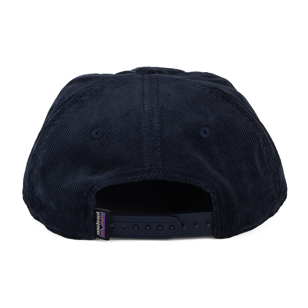 Casquette Snapback en Velours Côtelé Fitz Roy Icon bleu marine PATAGONIA
