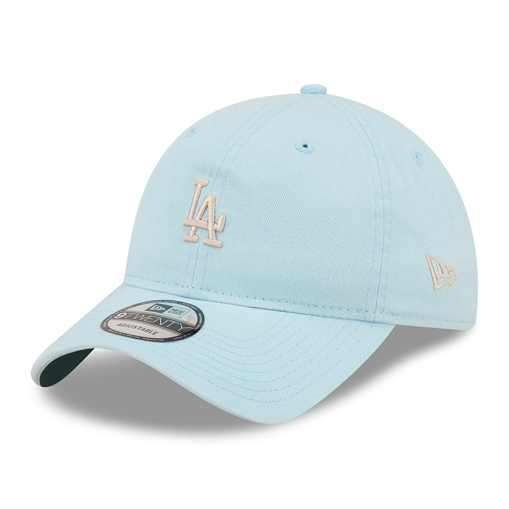 Casquette 9TWENTY MLB Mini Logo L.A. Dodgers bleu clair-blanc NEW ERA