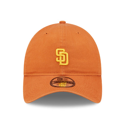 Casquette 9TWENTY MLB Mini Logo San Diego Padres ocre-jaune NEW ERA