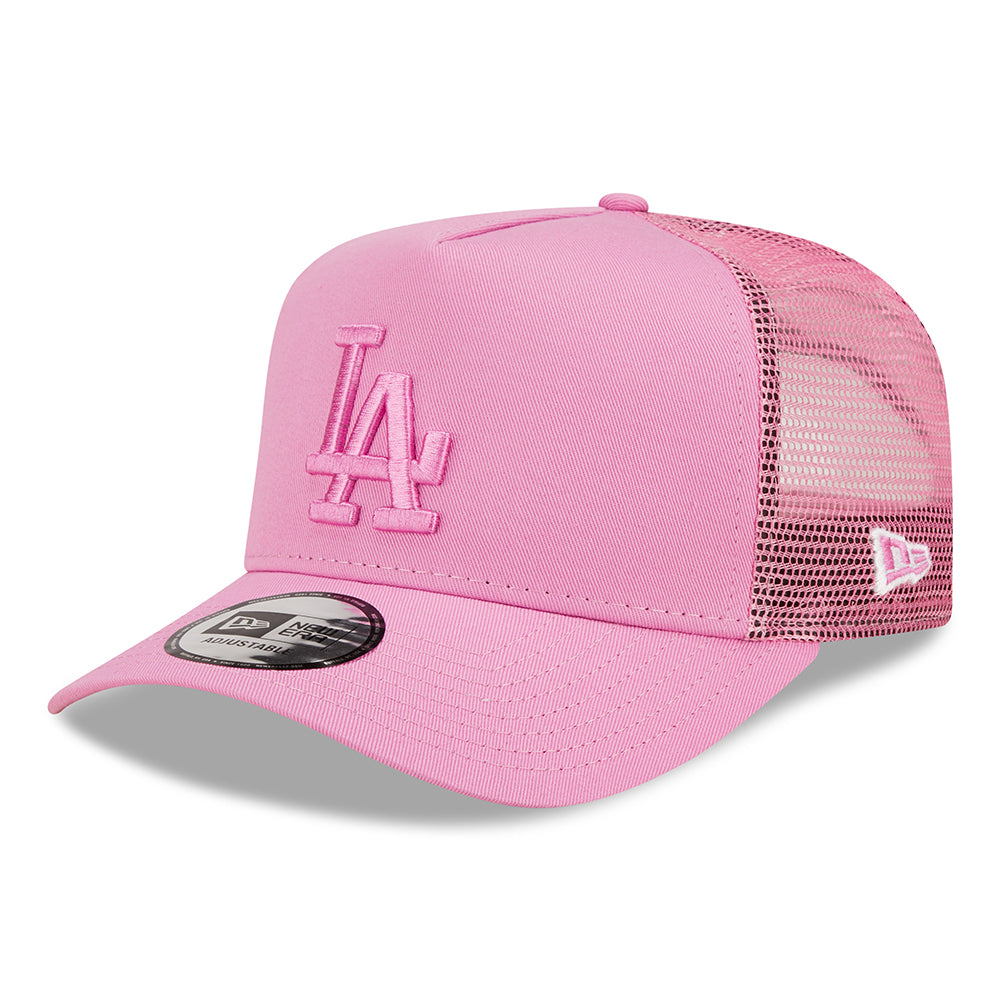 Casquette Trucker L.A. Dodgers MLB Tonal Mesh A-Frame rose NEW ERA