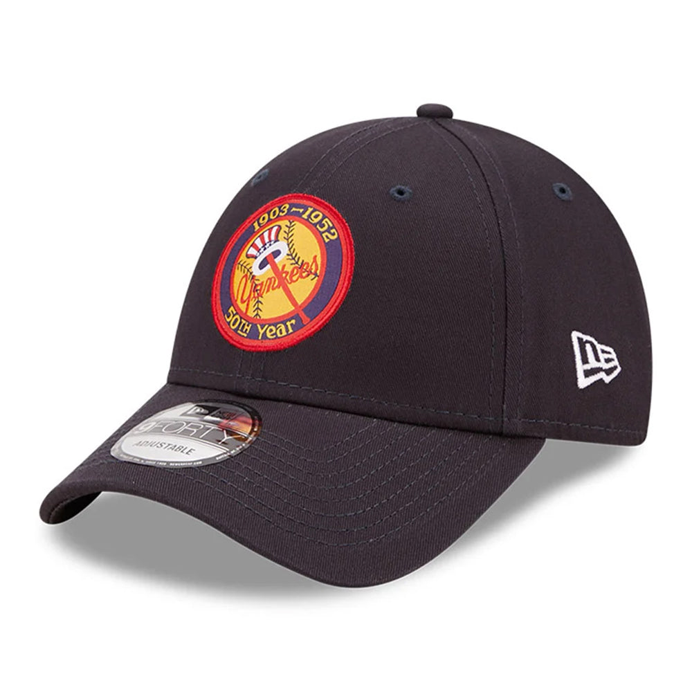 Casquette 9FORTY MLB Classic Patch New York Yankees bleu marine foncé NEW ERA