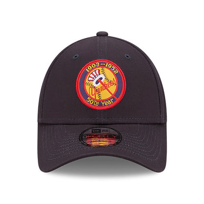 Casquette 9FORTY MLB Classic Patch New York Yankees bleu marine foncé NEW ERA