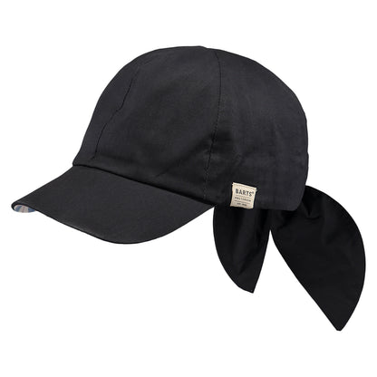 Casquette de Soleil en Coton Wupper noir BARTS