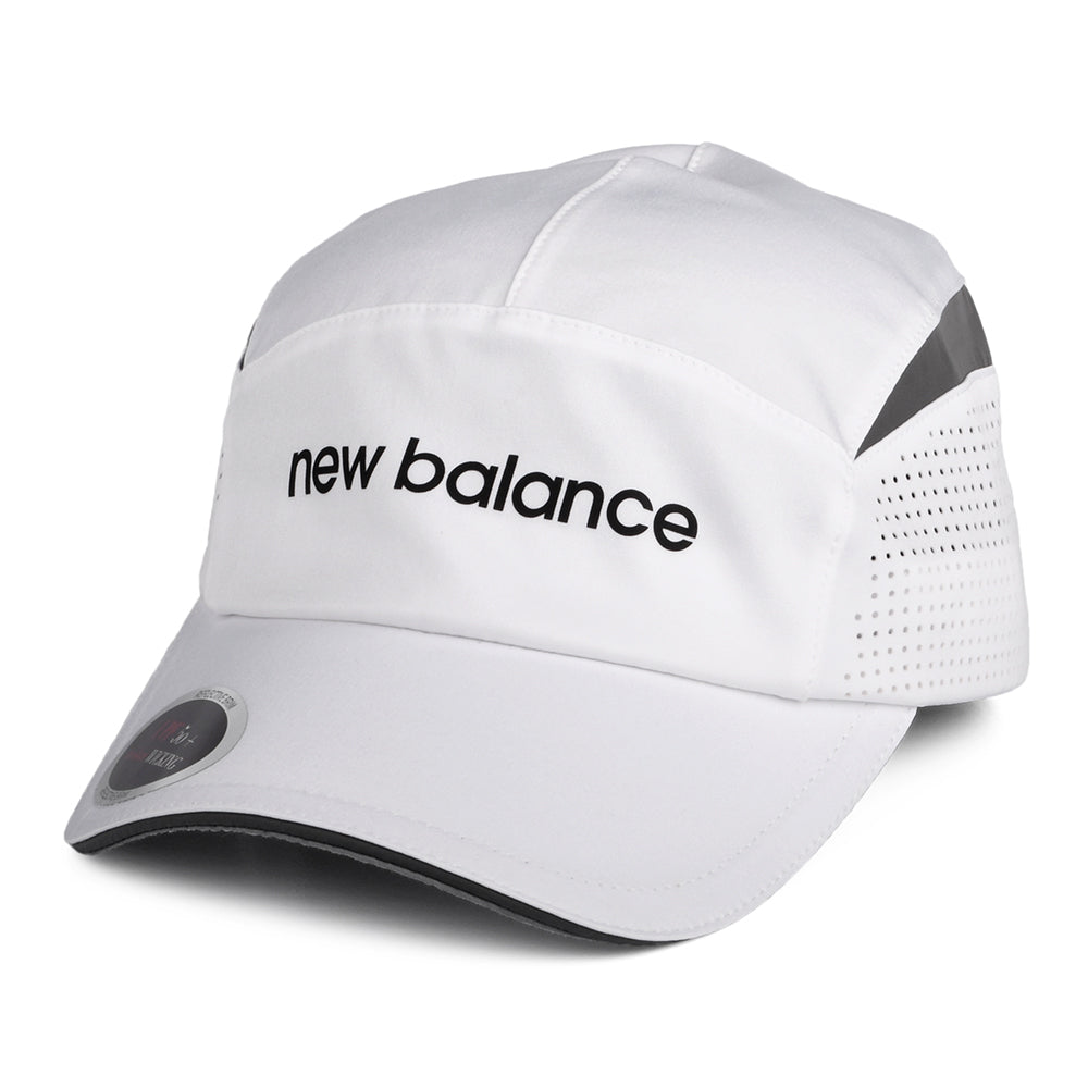 Casquette 5 Panel Running Laser blanc NEW BALANCE