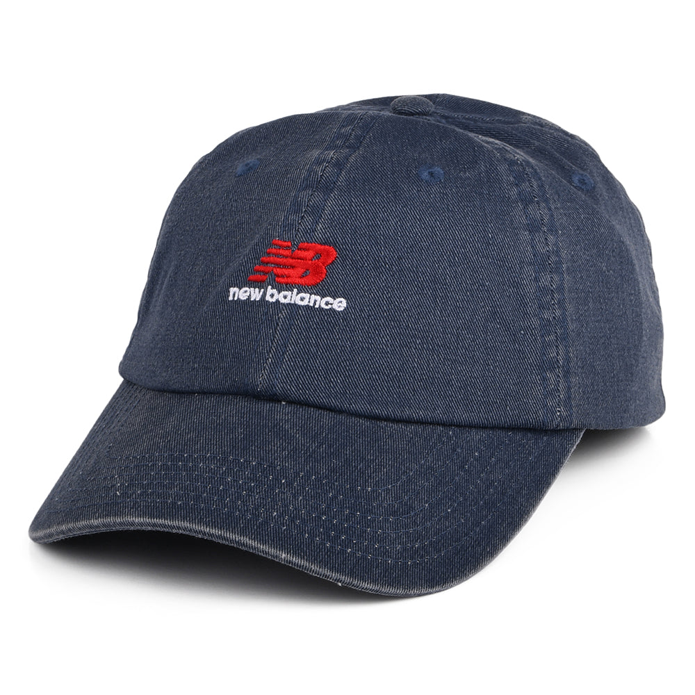 Casquette NB Seasonal Classic en Coton Délavé indigo NEW BALANCE
