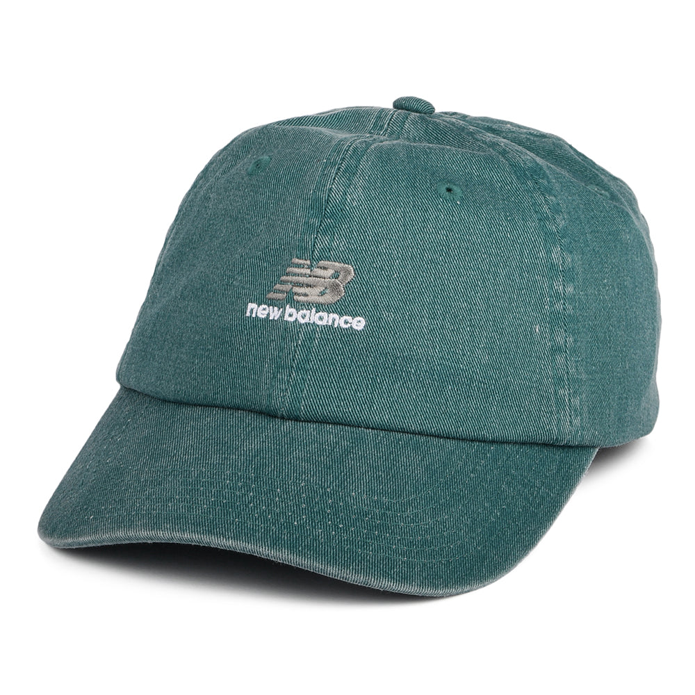Casquette NB Seasonal Classic en Coton Délavé bleu sarcelle NEW BALANCE