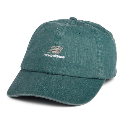 Casquette NB Seasonal Classic en Coton Délavé bleu sarcelle NEW BALANCE