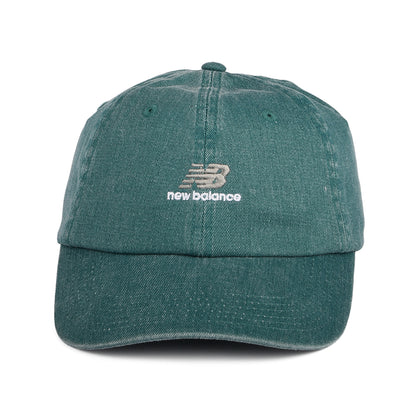 Casquette NB Seasonal Classic en Coton Délavé bleu sarcelle NEW BALANCE