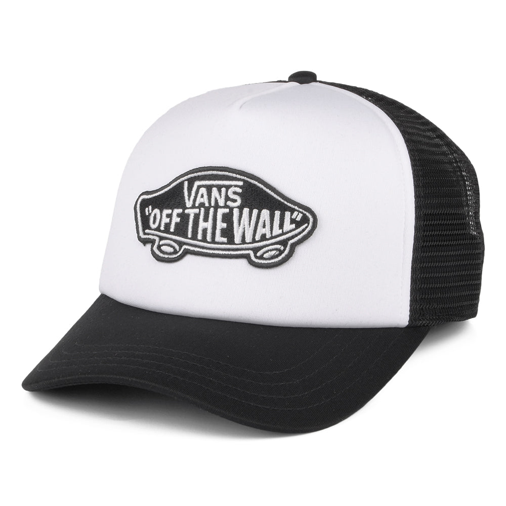 Casquette Trucker à Visière Incurvée Classic Patch noir-blanc VANS
