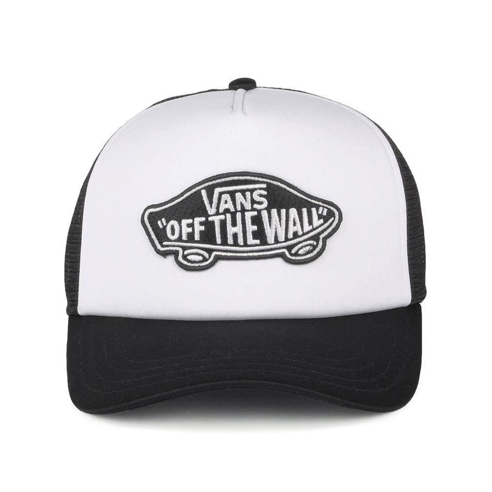 Casquette Trucker à Visière Incurvée Classic Patch noir-blanc VANS