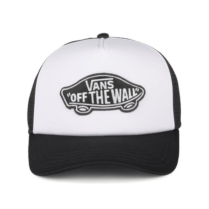 Casquette Trucker à Visière Incurvée Classic Patch noir-blanc VANS